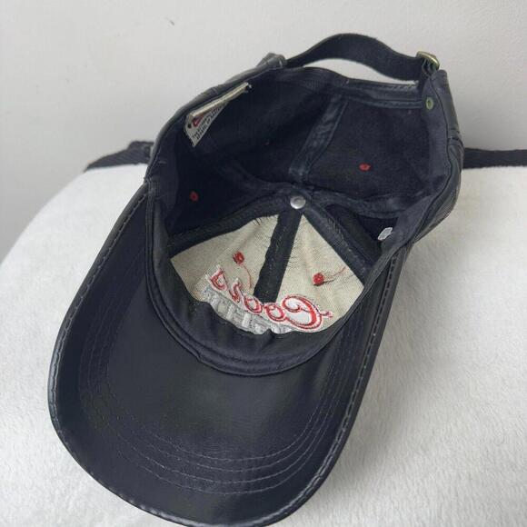 VTG Coors Light Racing Sterling Marlin #40 Snapback Hat Cap Leather Made In USA - Picture 7 of 11